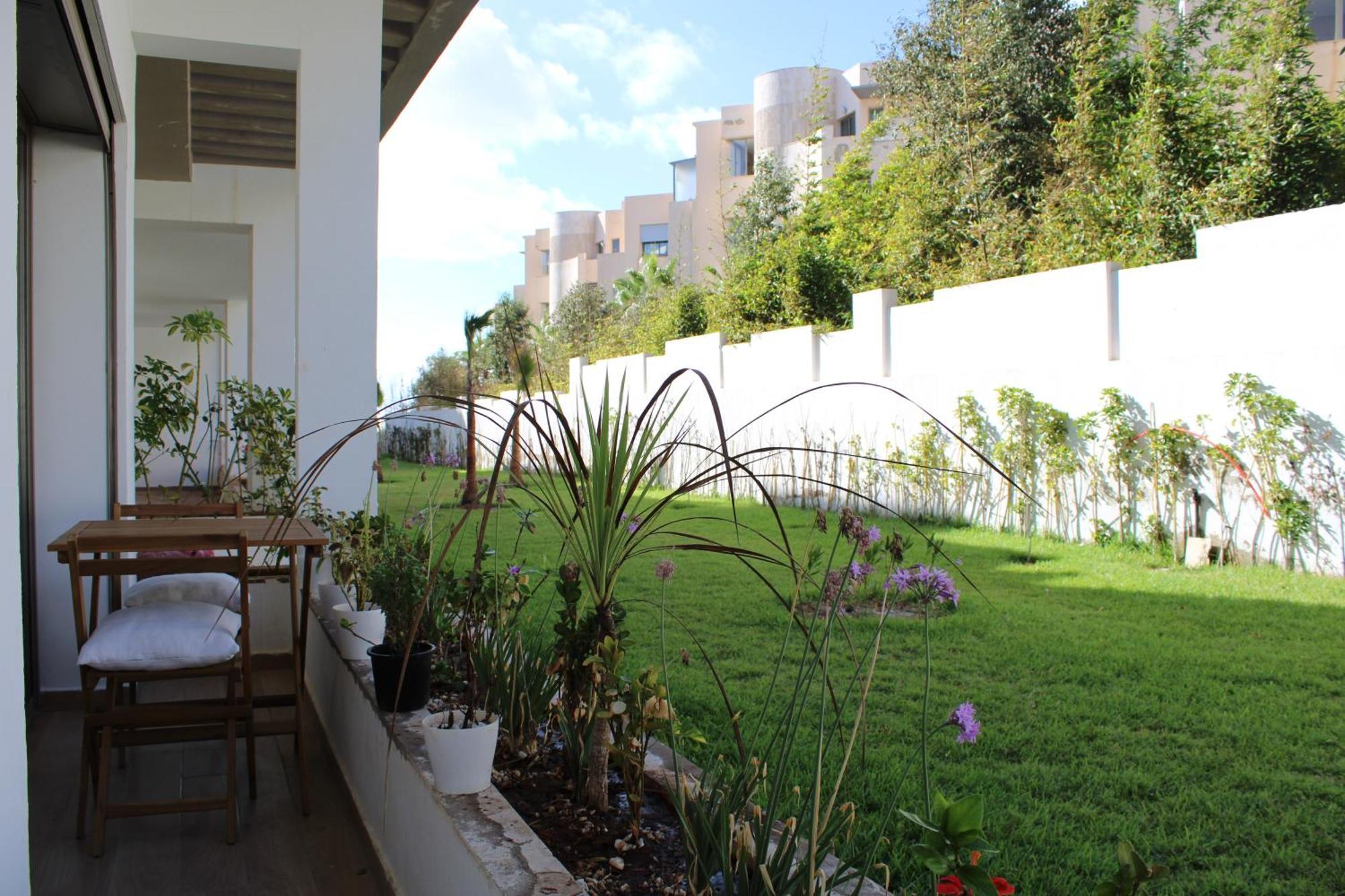 Tres Joli Rez-De-Jardin A 2 Min De La Plage Les Sablettes Mohammedia Exterior foto
